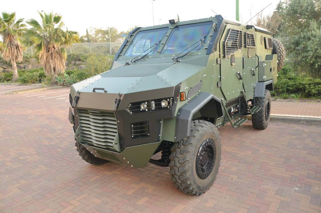 Gaia Amir 4x4 wheeled MRAPs